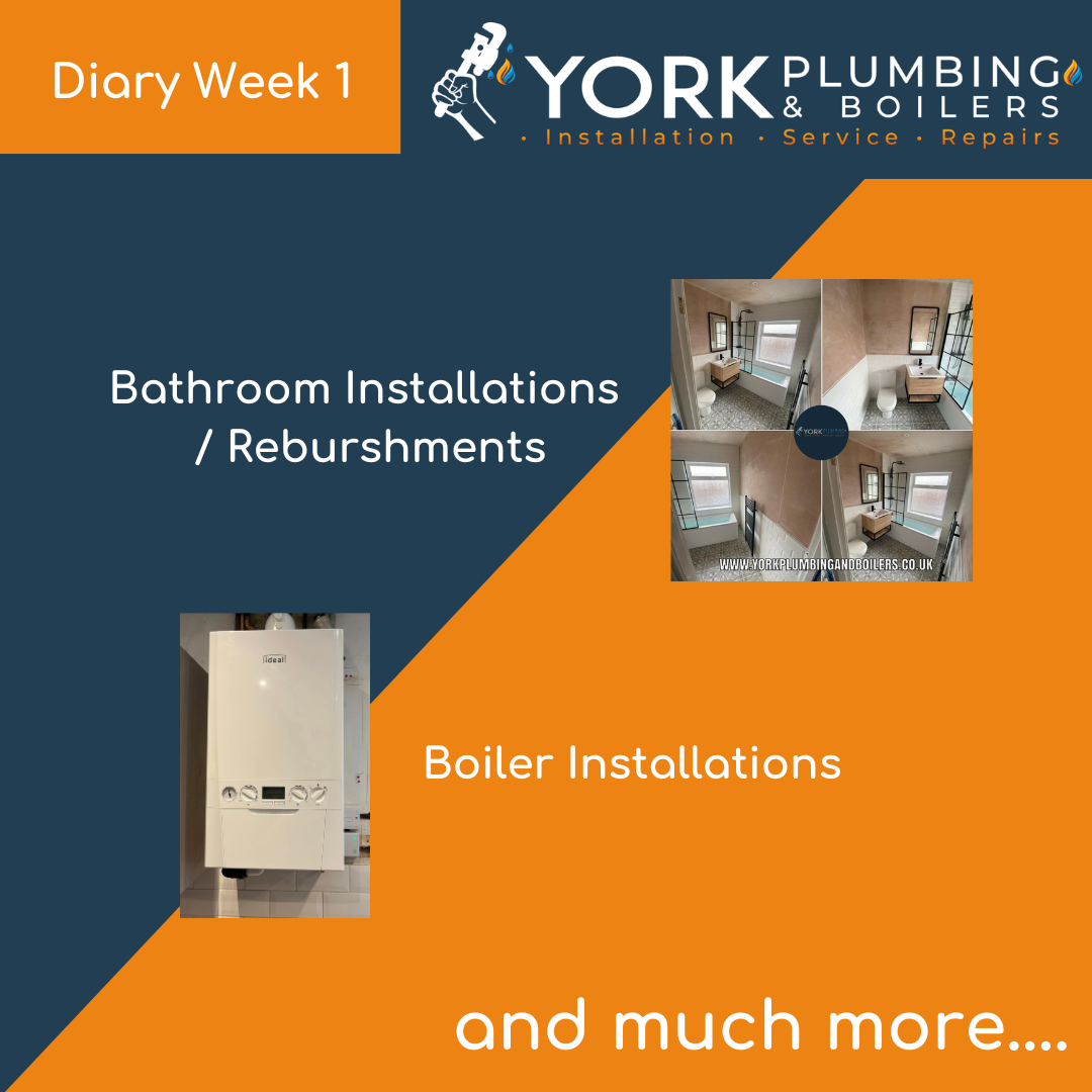 Read more about the article Diary Week 1 – Boiler and Plumbing Engineer – York Plumbing and Boilers
